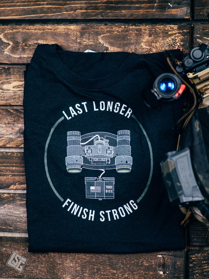LSG Last Longer. Finish Strong. T-Shirt 03