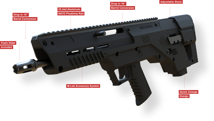 Meta Tactical APEX-Series Bullpup Carbine Conversion Kit