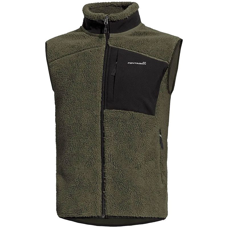 Military 1st Pentagon Summit Sherpa Fleece Vest 02