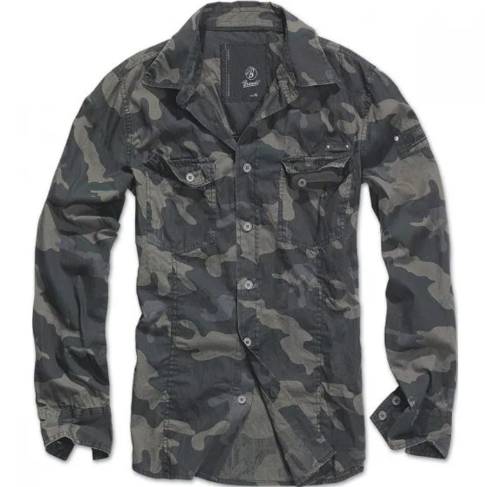 Military 1st Brandit SlimFit Shirt 02