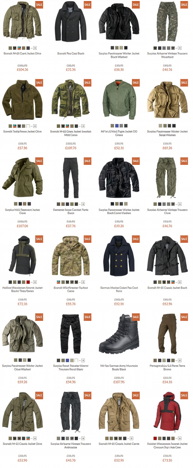 Military 1st February Sale 2026 02