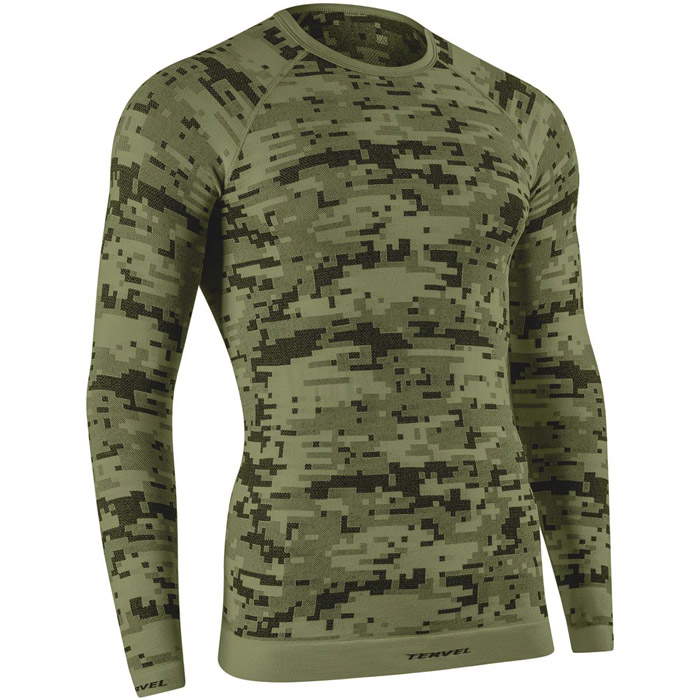 Military 1st: Tervel Optiline Digital Long Sleeve Shirt  02