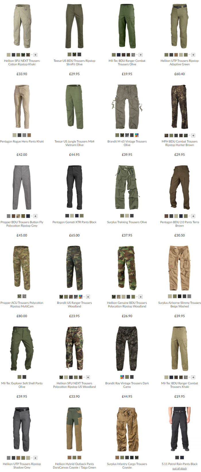 Military 1st Trouser Sale 2021 02