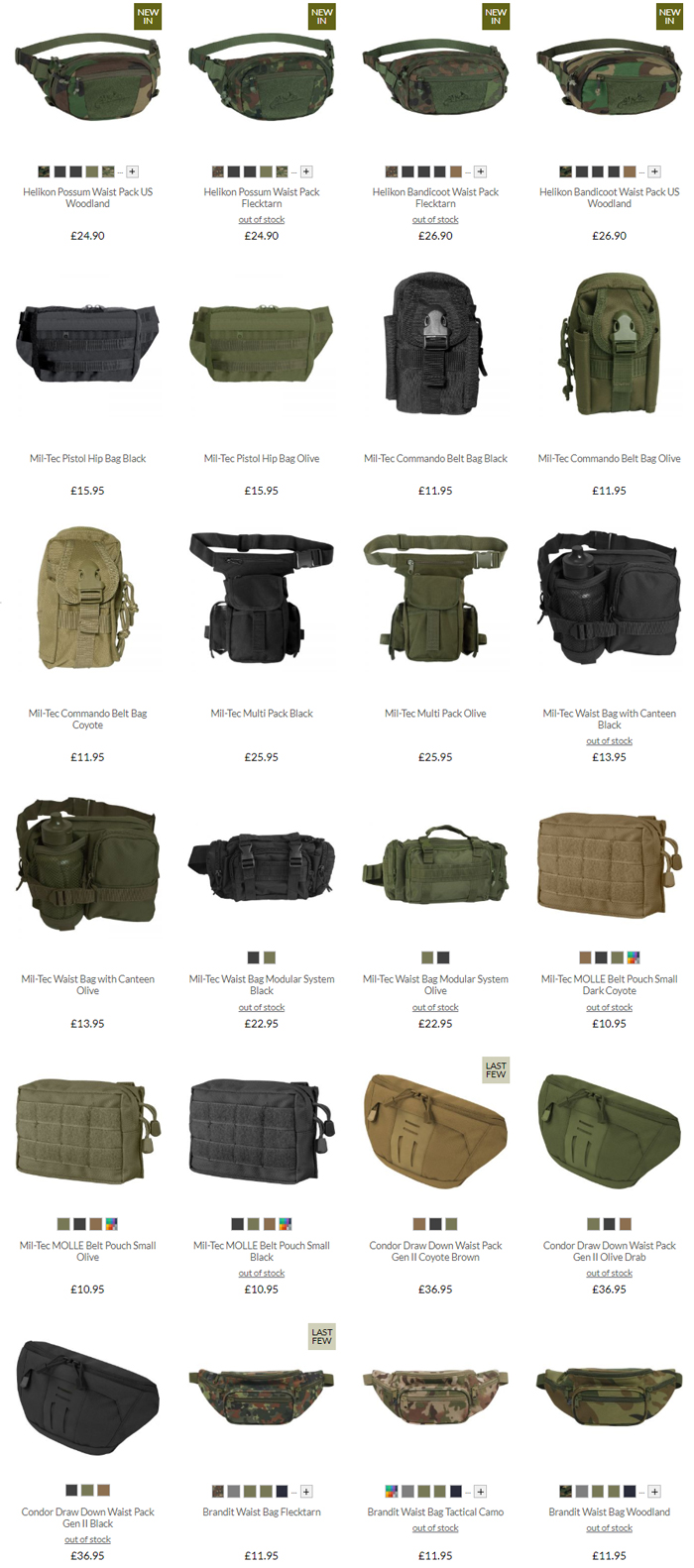 Military 1st Waist Pack Sale 2020 02