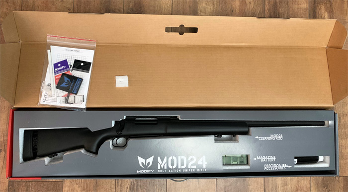 Modify-Tech Mod24 SF Airsoft Sniper Rifle Review 02