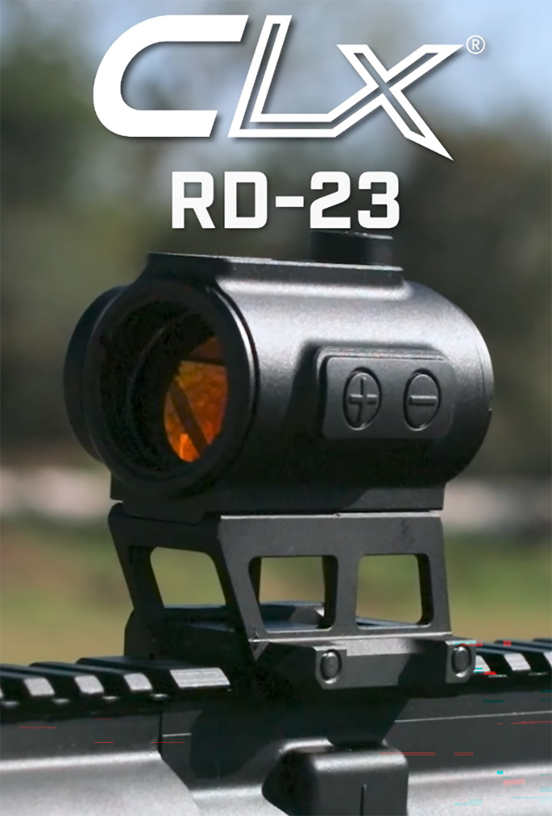 CLx RD-23 Push Button Red Dot Sight