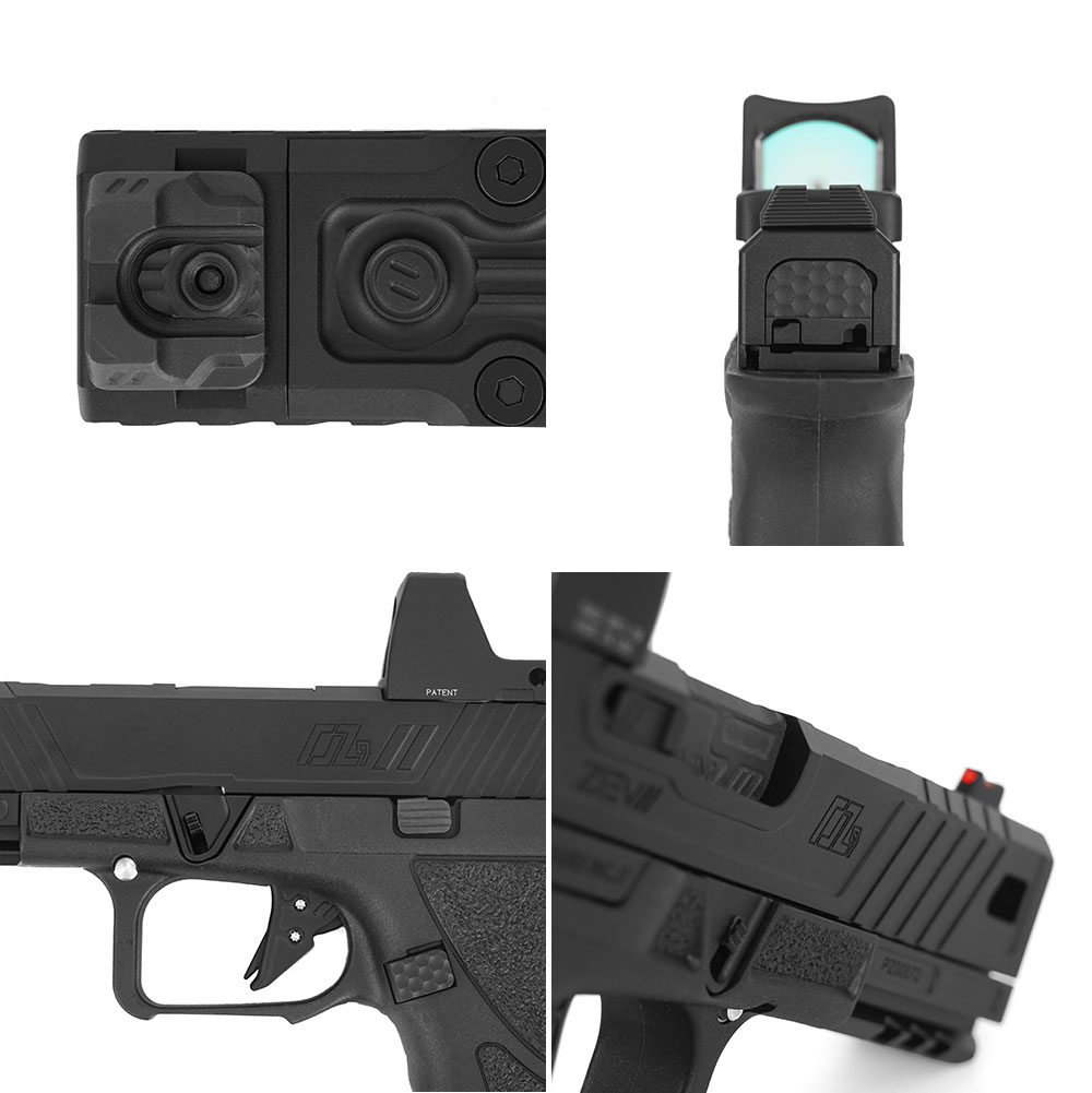 PTS ZEV OZ9 Elite (Ultra Version) Black GBB Pistol 05