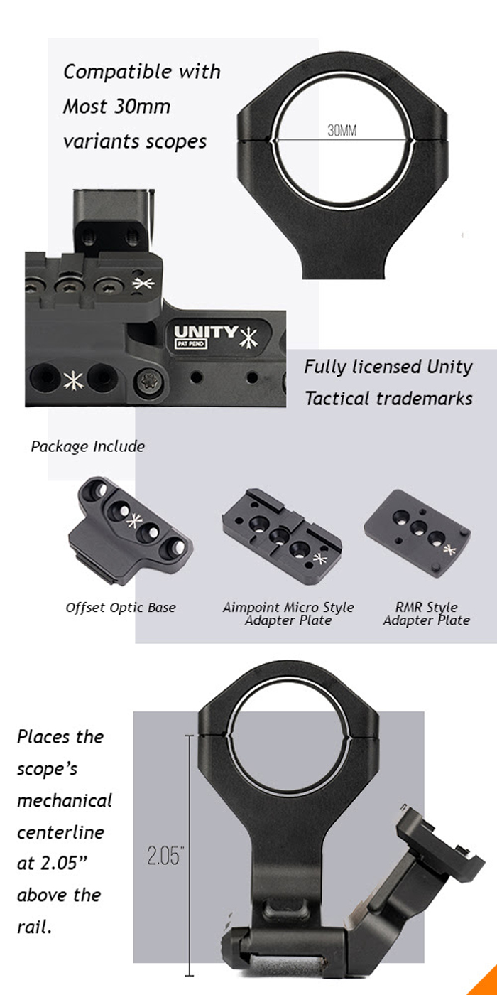PTS Unity Tactical FAST LPVO Optics Mount 03