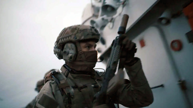 Royal Marines In UK Commando Force with SIG MCX 02