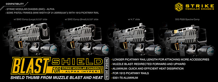 Strike Industries Blast Shield For The Strike Modular Chassis 07