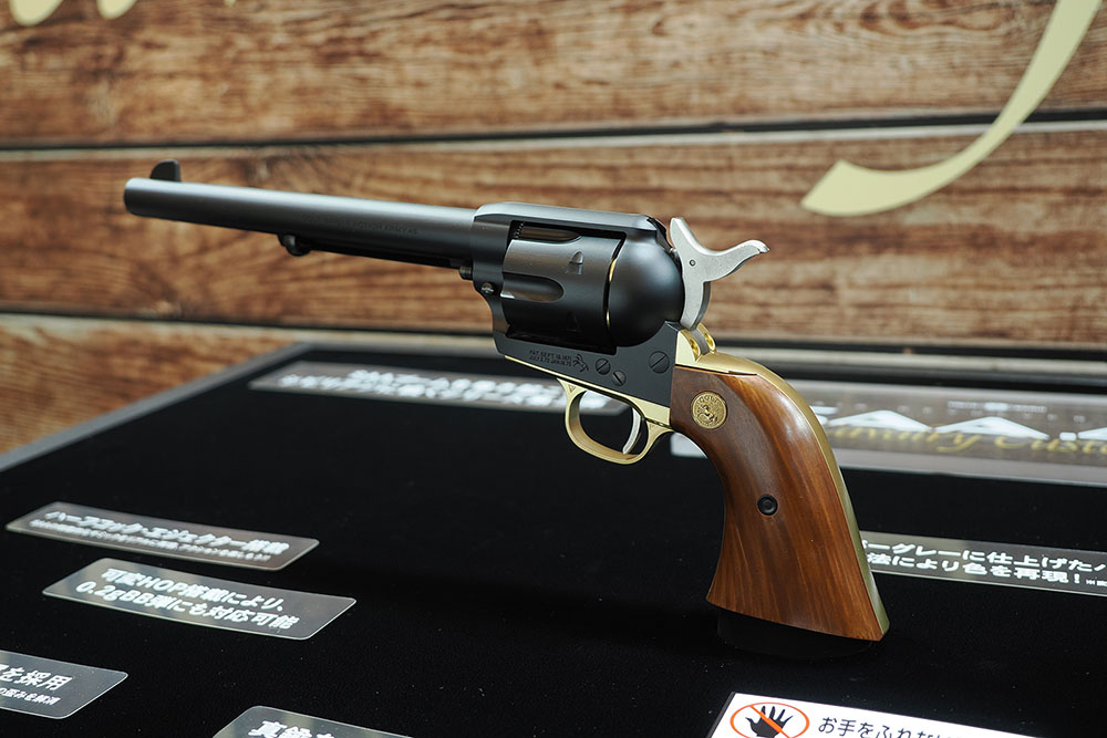 TM SAA.45 Cavalry Custom Air Revolver Pro 62nd Shizuoka Hobby Show 03