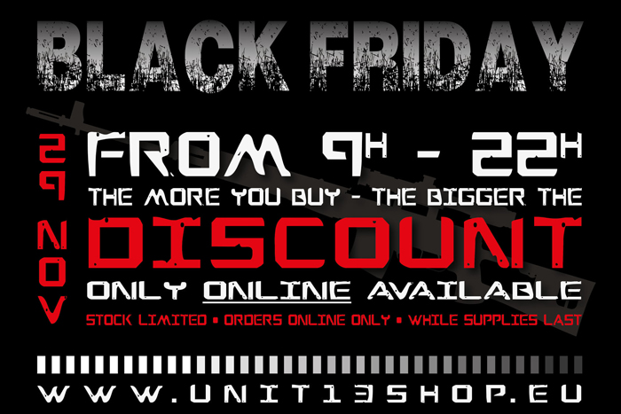 Unit 13 Black Friday 2019