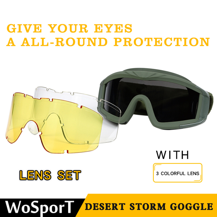 WoSport Desert Storm Goggles