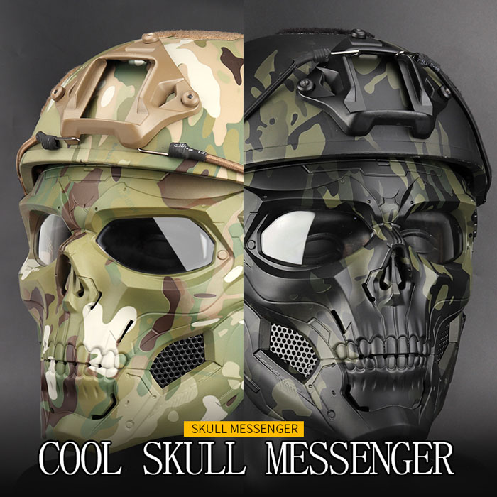WoSport Skull Messenger Mask 02