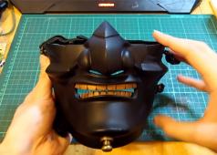 Fludblud Devtac Samurai Menpo Mask Review